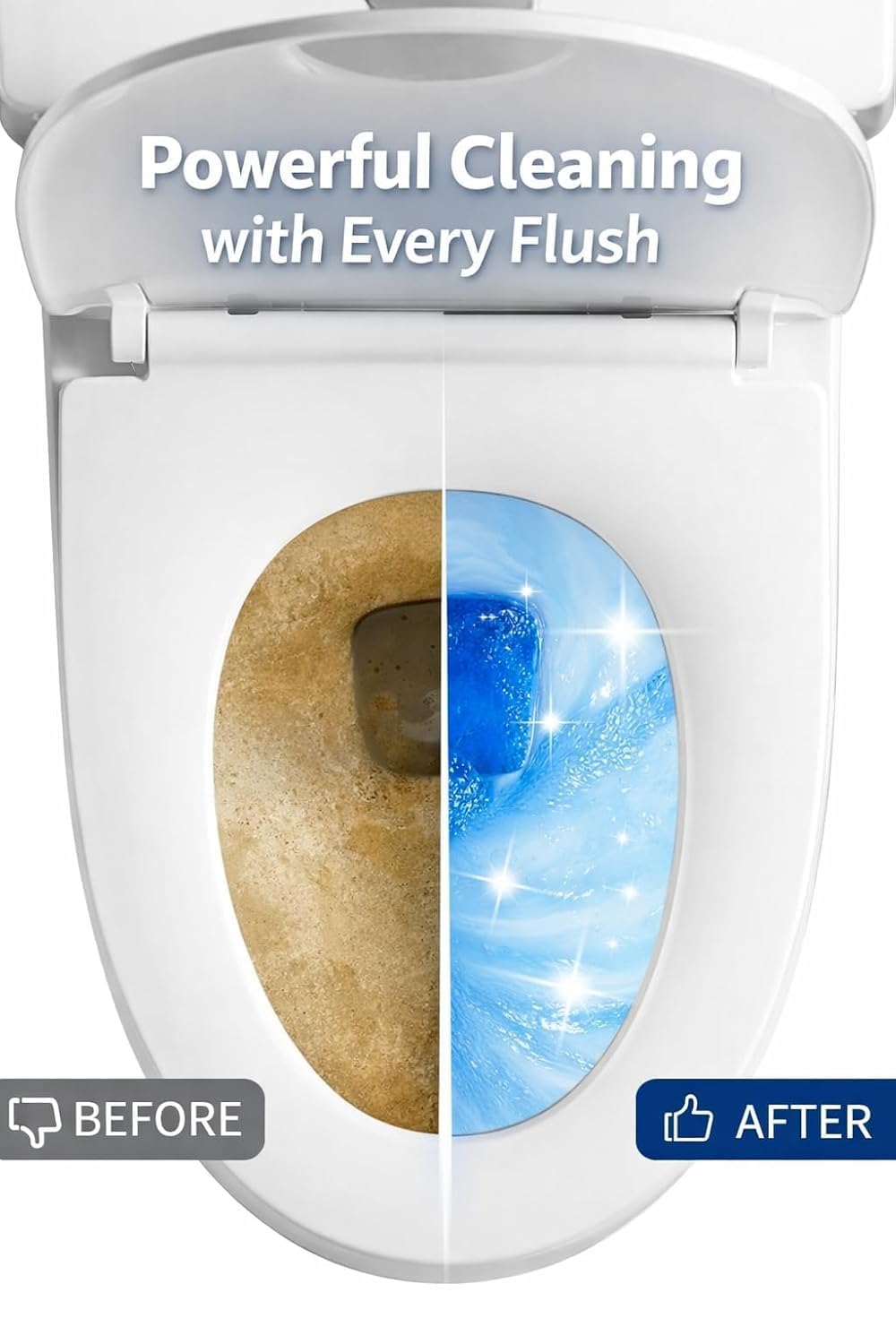 Toilet Bowl Freshener & Cleaner Tablets